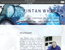 Tablet Screenshot of fintanwhelan.com